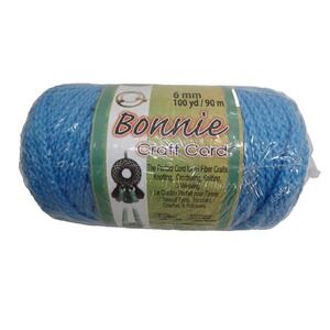 *NEW* ! 🪢Bonnie Macrame Craft Cord Large Roll - 6mm X 100yd - OCEAN color